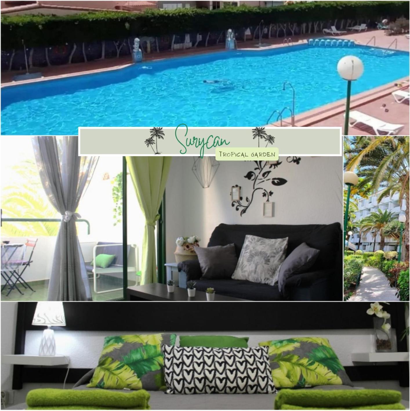 Surycan Tropical Garden Apartment Playa del Inglés Eksteriør bilde